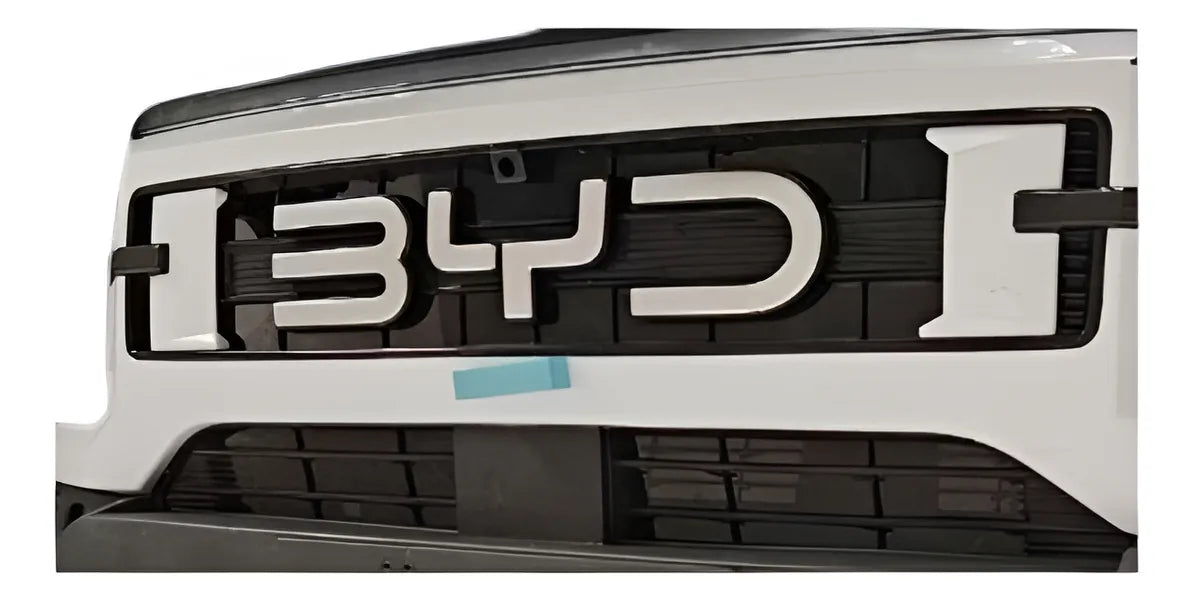 Emblema De Letras Frontal Byd Shark Negro