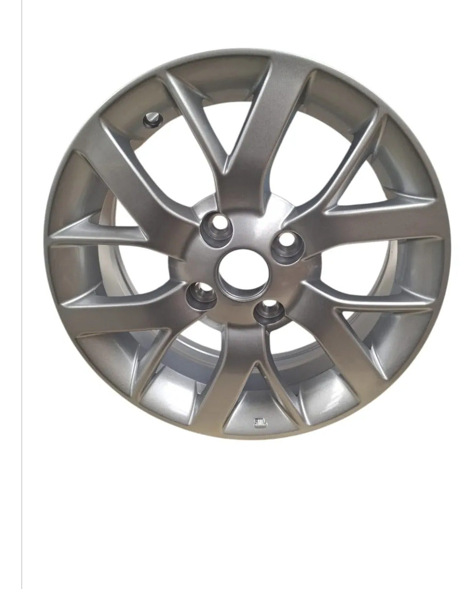 Juego de 4 Rines de Acero 14" para Subcompactos – Plata Reforzado (4/100 ET 40 CB 60.1)