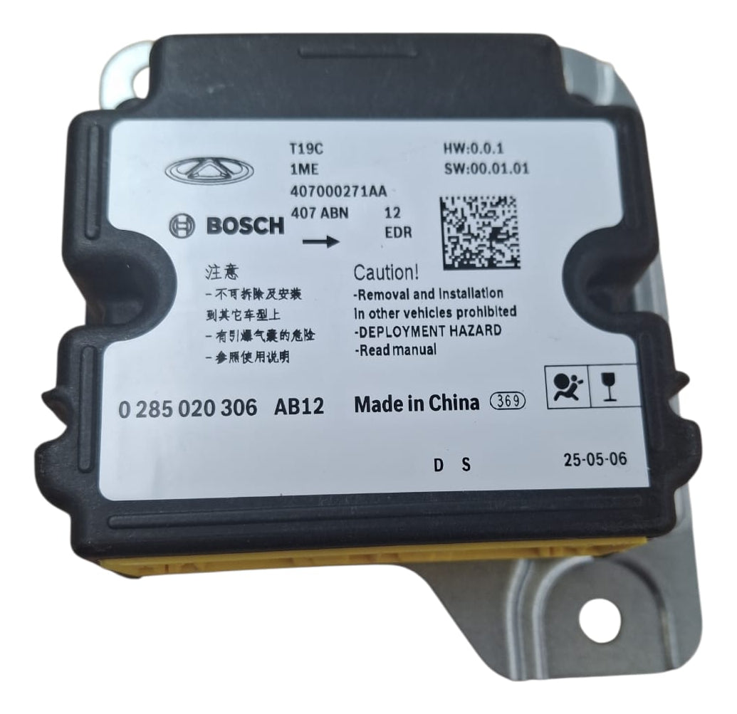 Módulo de Control de Bolsas de Aire (SRS) para Omoda C5 – Cerebro de Seguridad Original 407000384AA