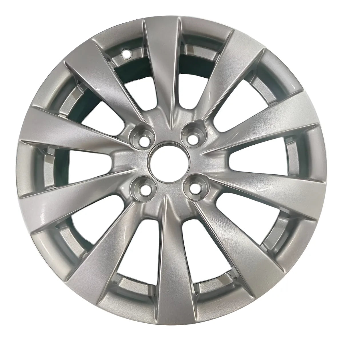 Juego de 4 Rines 15" Aleación de Aluminio | 15x5.0J 4x100 Plata Silver | Modelos M3659 / M3684