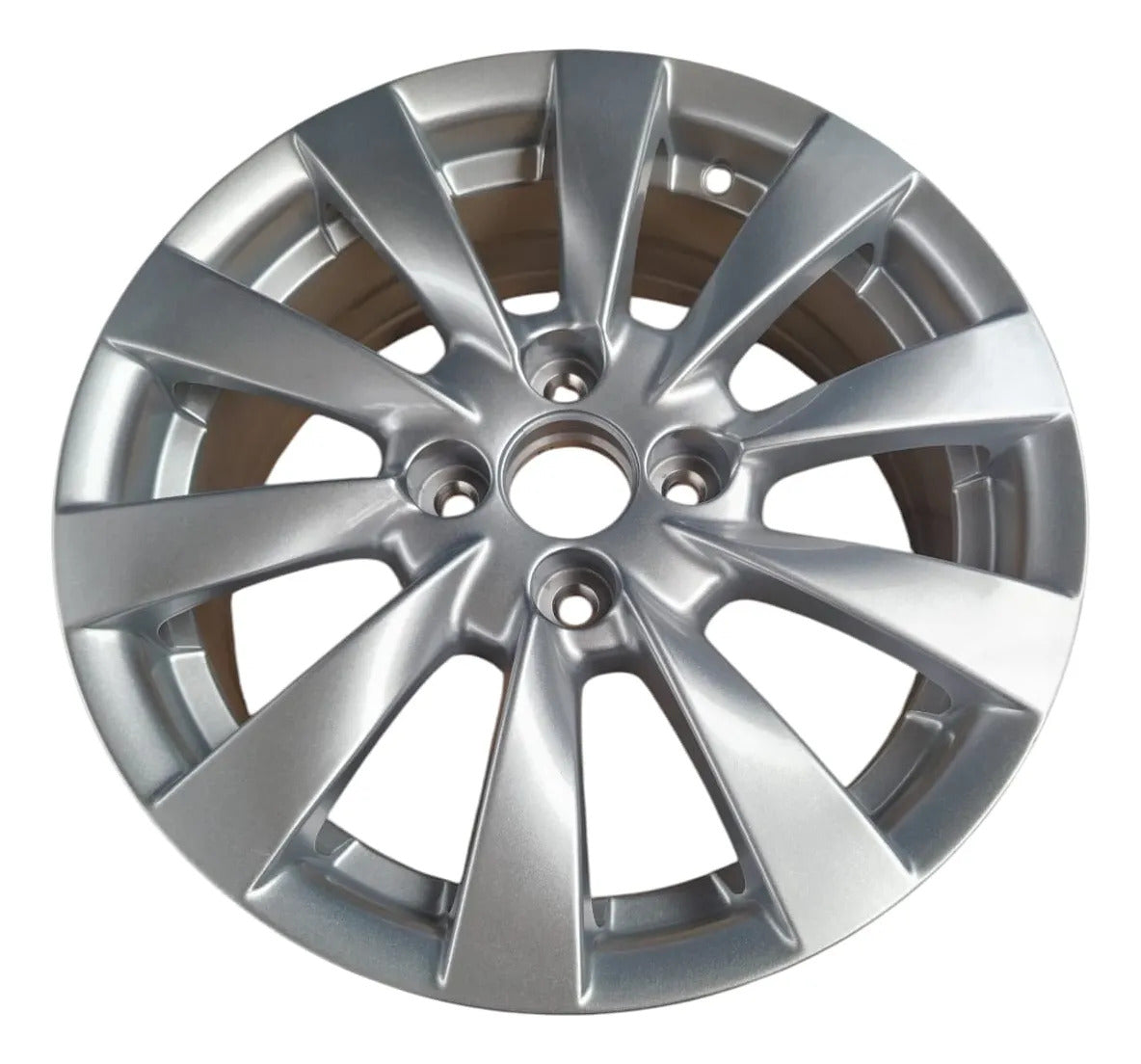 Juego de 4 Rines de Acero 15" para BYD Dolphin Mini – Plata Reforzado (4/100 ET 43 CB 54.1)