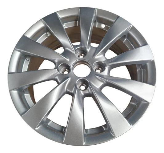 Juego de 4 Rines de Acero 15" para BYD Dolphin Mini – Plata Reforzado (4/100 ET 43 CB 54.1)
