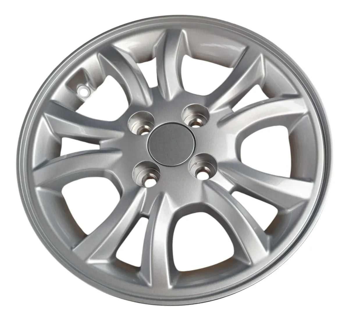 Juego de 4 Rines de Acero 14" para Subcompactos – Plata Reforzado (4/100 ET 44 CB 56.5)