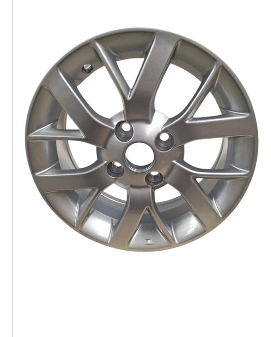Juego de 4 Rines de Acero 14" para Subcompactos – Plata Reforzado (4/100 ET 40 CB 60.1)