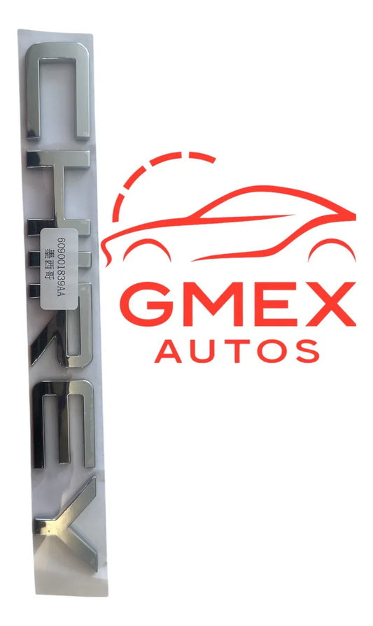 Emblema De Letras Chirey Gris