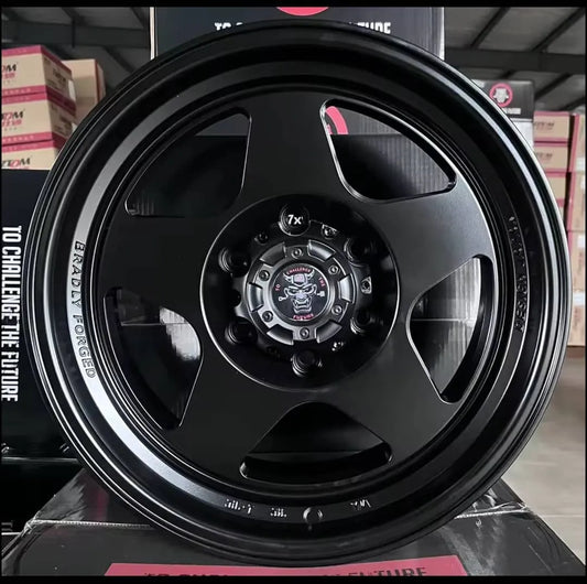 Rin 18*9.0j 6/139.7 Allow Wheel Black Machin Negro