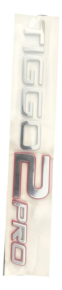 Emblema Frontal Original para Chirey Tiggo 2 Pro – Acabado Gris Premium
