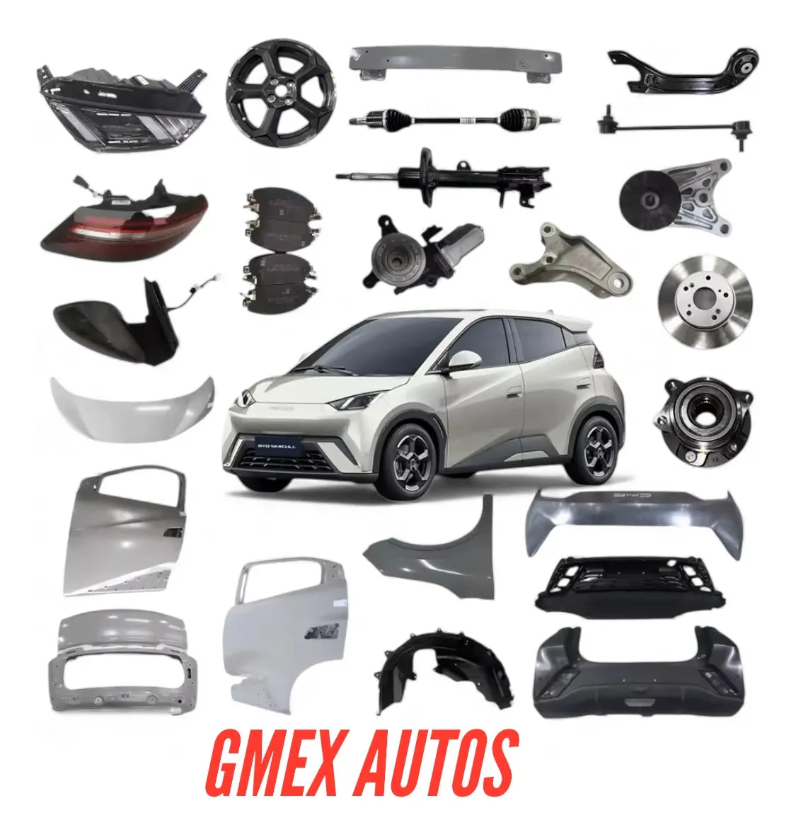 Tanque Limpiaparabrisas Byd Dolphin Mini Con Motor Blanco