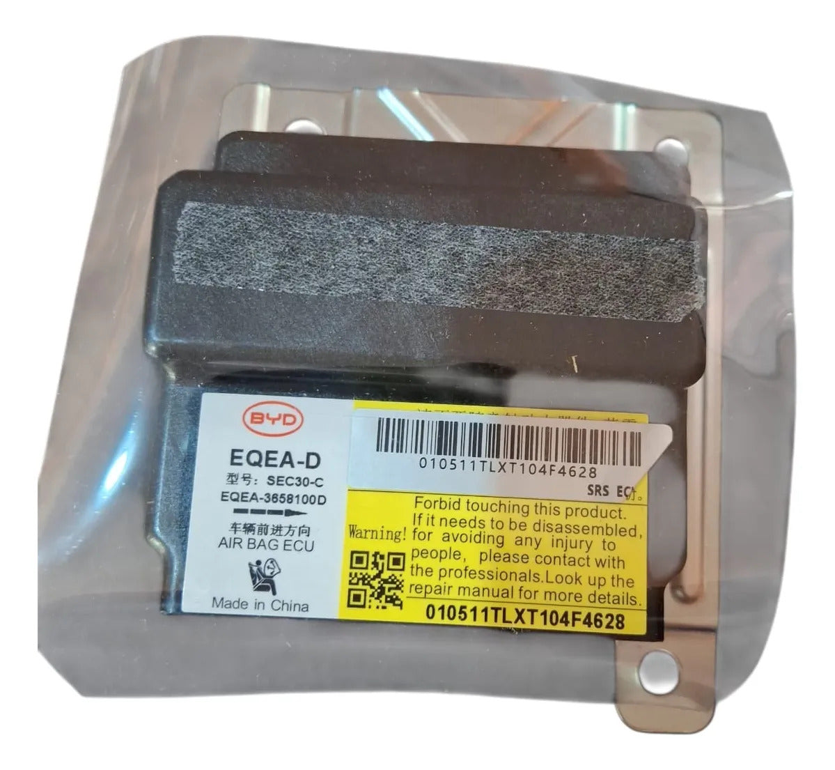 Módulo de Control de Bolsas de Aire (SRS ECU) para BYD Dolphin Mini – Cerebro de Seguridad Original EM2E-3658100D