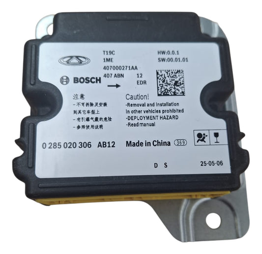 Módulo de Control de Bolsas de Aire (SRS) para Omoda C5 – Cerebro de Seguridad Original 407000384AA