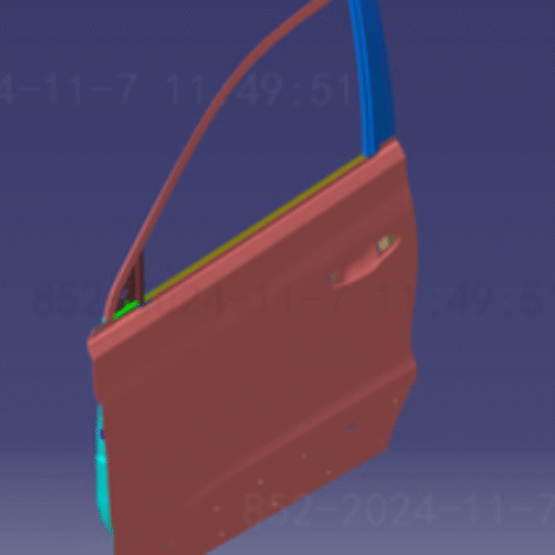 FR DOOR LH For Tiggo 4pro
