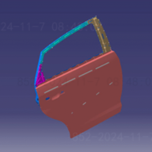RR DOOR RH for Tiggo 2pro