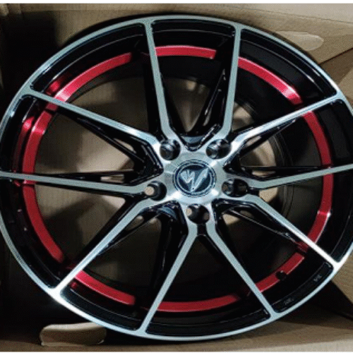 7083 – 18×8.5J – black machine+inner red
