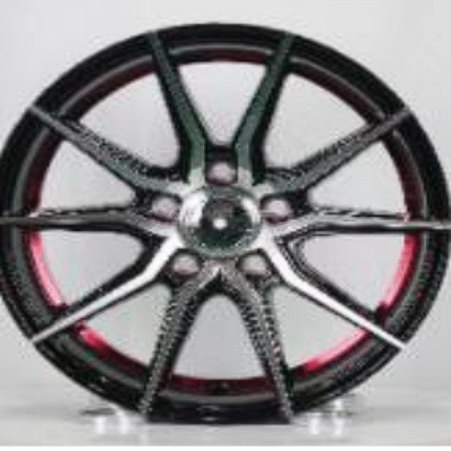 M1015 – 15×7.0J – Black machine+silver face+red side